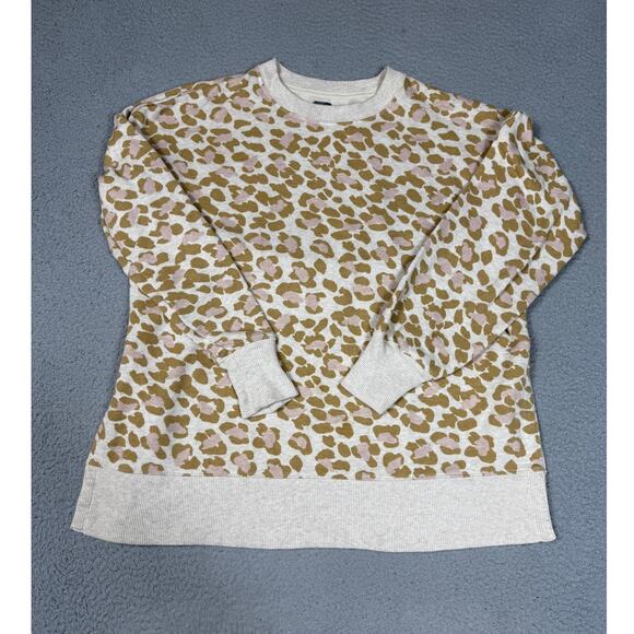 Aerie Womens Size S Cheetah Pullover Sweatshirt - Picture 1 of 13